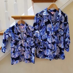 Lilly Pulitzer mommy daughter matching set